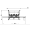 Medizinische Glasplastikflaschen-Füllmaschine-Ausrüstung